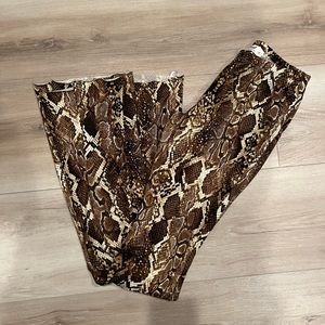 Three bird nest flare pants